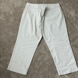 Khaki size 12 Loft Capri